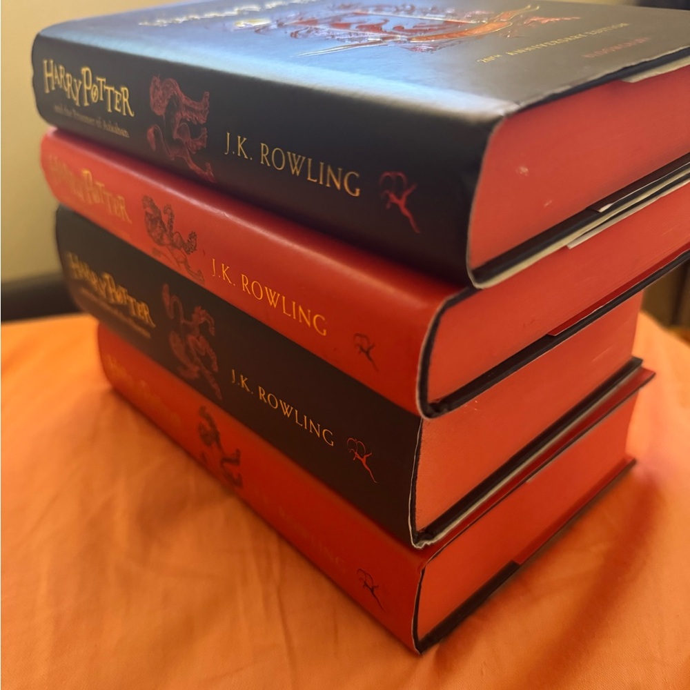 20th Anniversary Harry Potter Gryffindor half complete box set hardcover